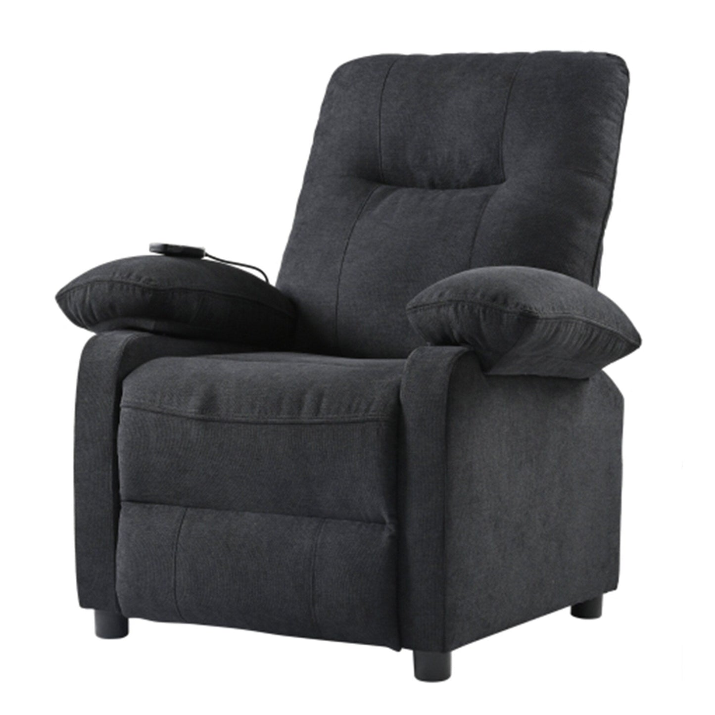 Fauteuil inclinable électrique à 160° pour personnes âgées, avec massage à 8 points, chauffage et tissu chenille doux