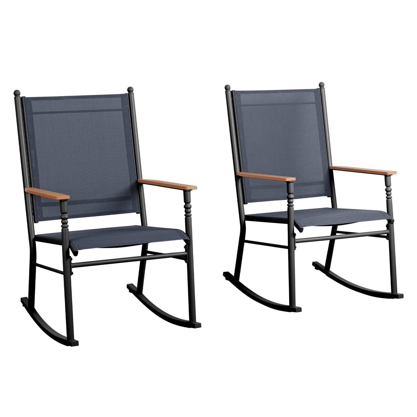 Chaises à bascule d'extérieur pour 2 personnes
