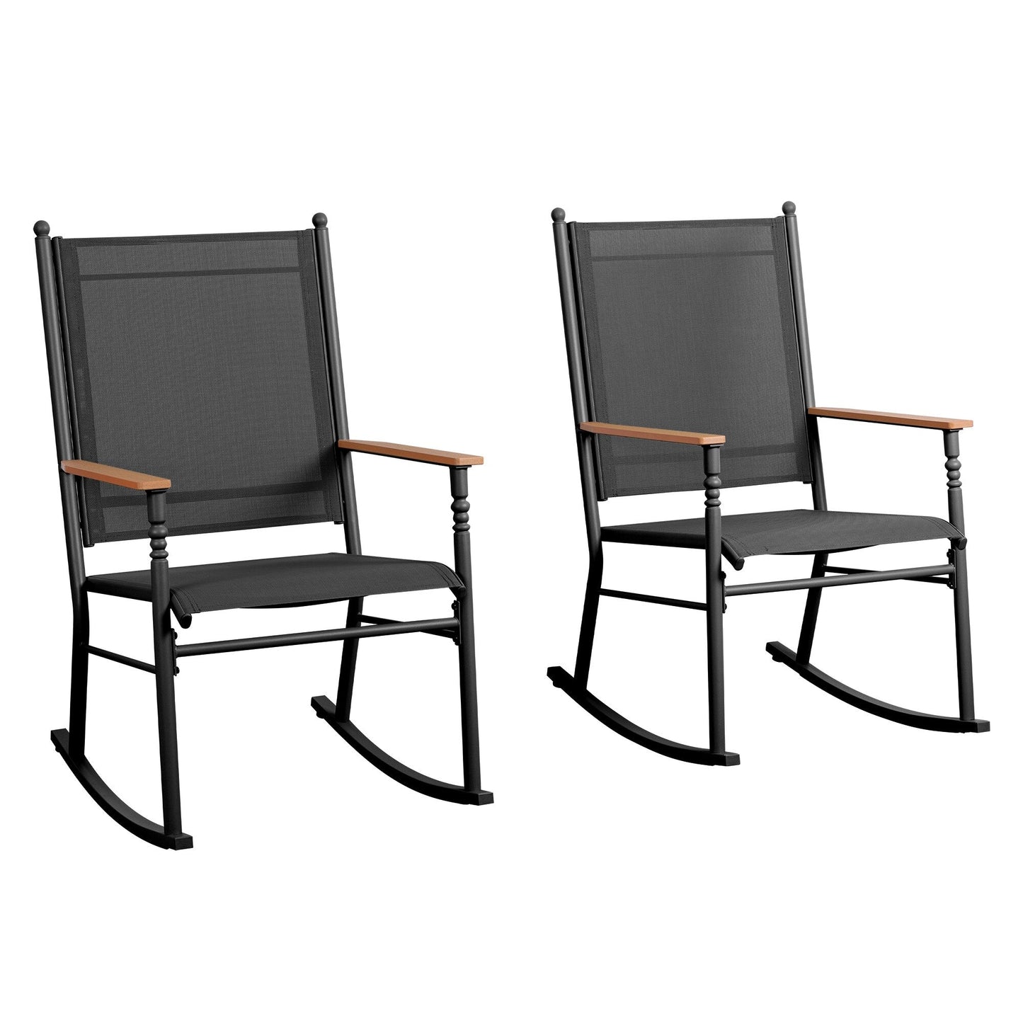 Chaises à bascule d'extérieur pour 2 personnes