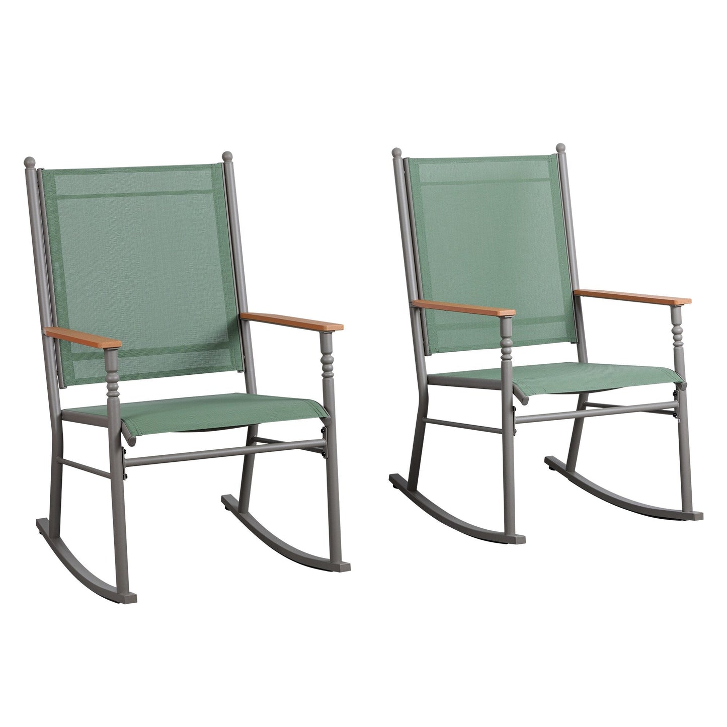 Chaises à bascule d'extérieur pour 2 personnes