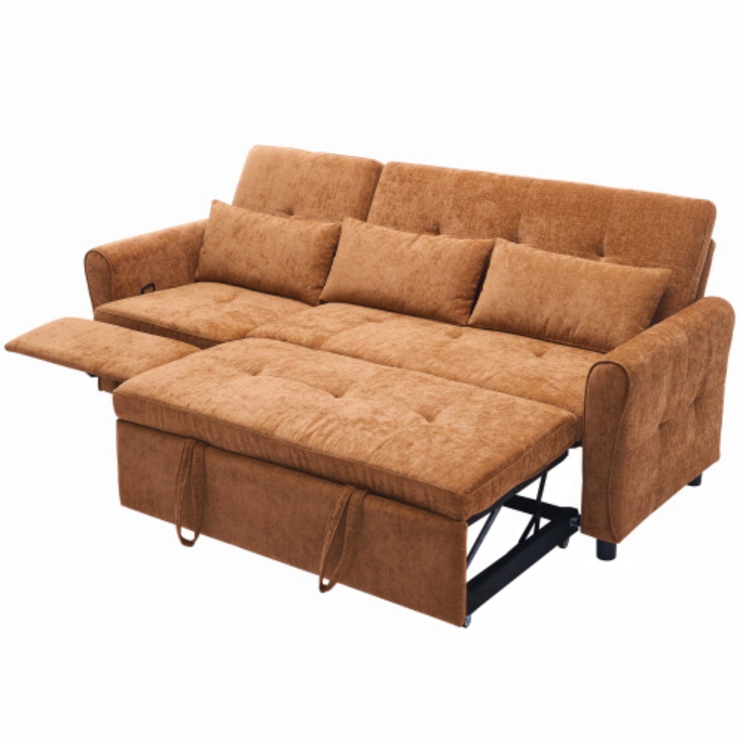 Canapé 2 en 1 avec lit gigogne et fauteuil inclinable réversible par Harper&Bright Designs