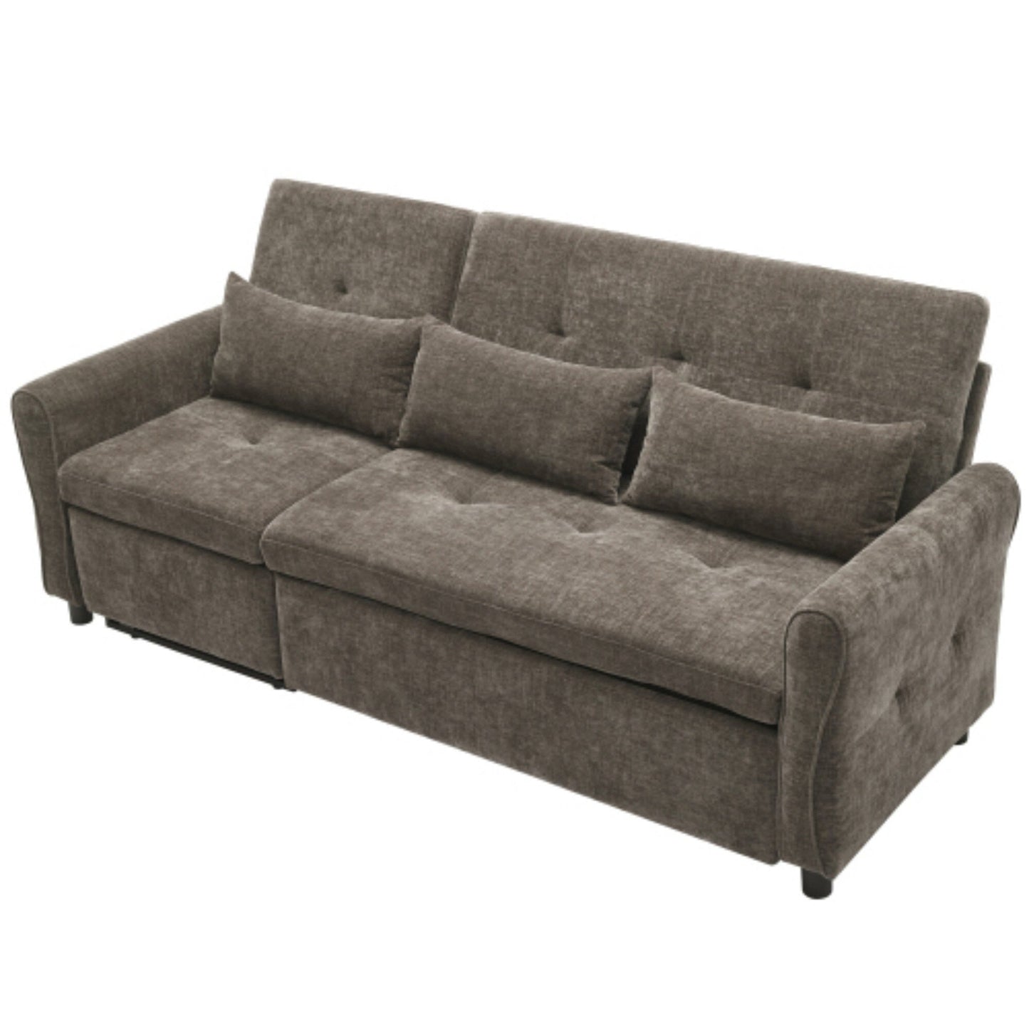 Canapé 2 en 1 avec lit gigogne et fauteuil inclinable réversible par Harper&Bright Designs