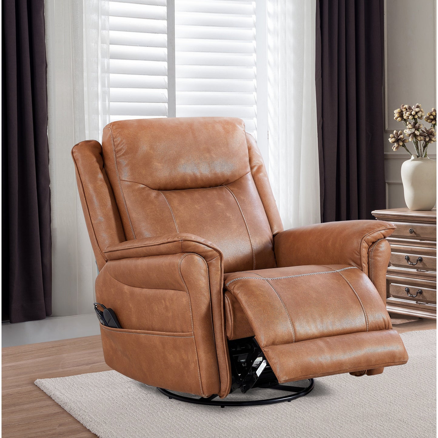 Fauteuil inclinable pivotant à 240 degrés pour canapé simple