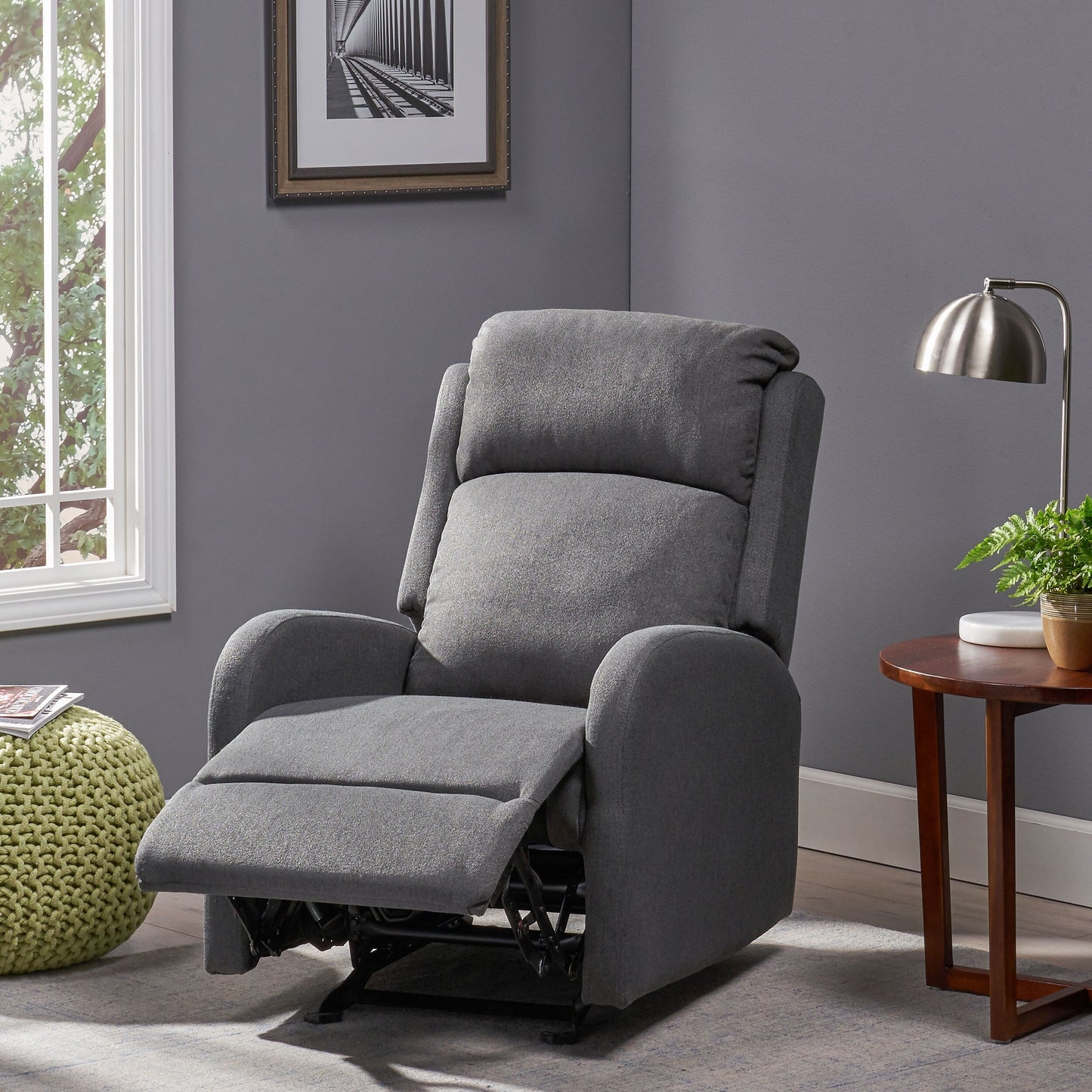 Fauteuil inclinable standard à bascule manuel de 25 po de large