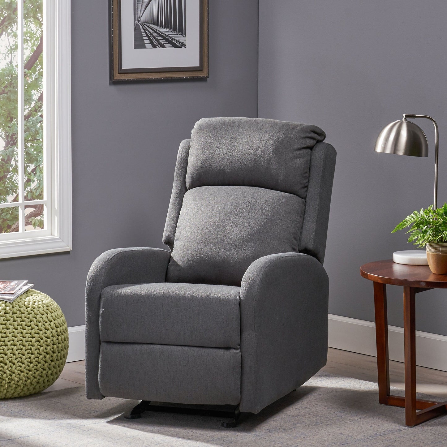 Fauteuil inclinable standard à bascule manuel de 25 po de large