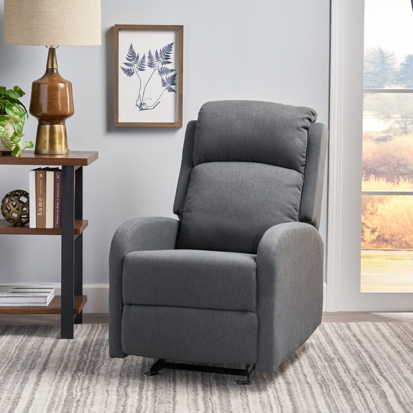 Fauteuil inclinable standard à bascule manuel de 25 po de large