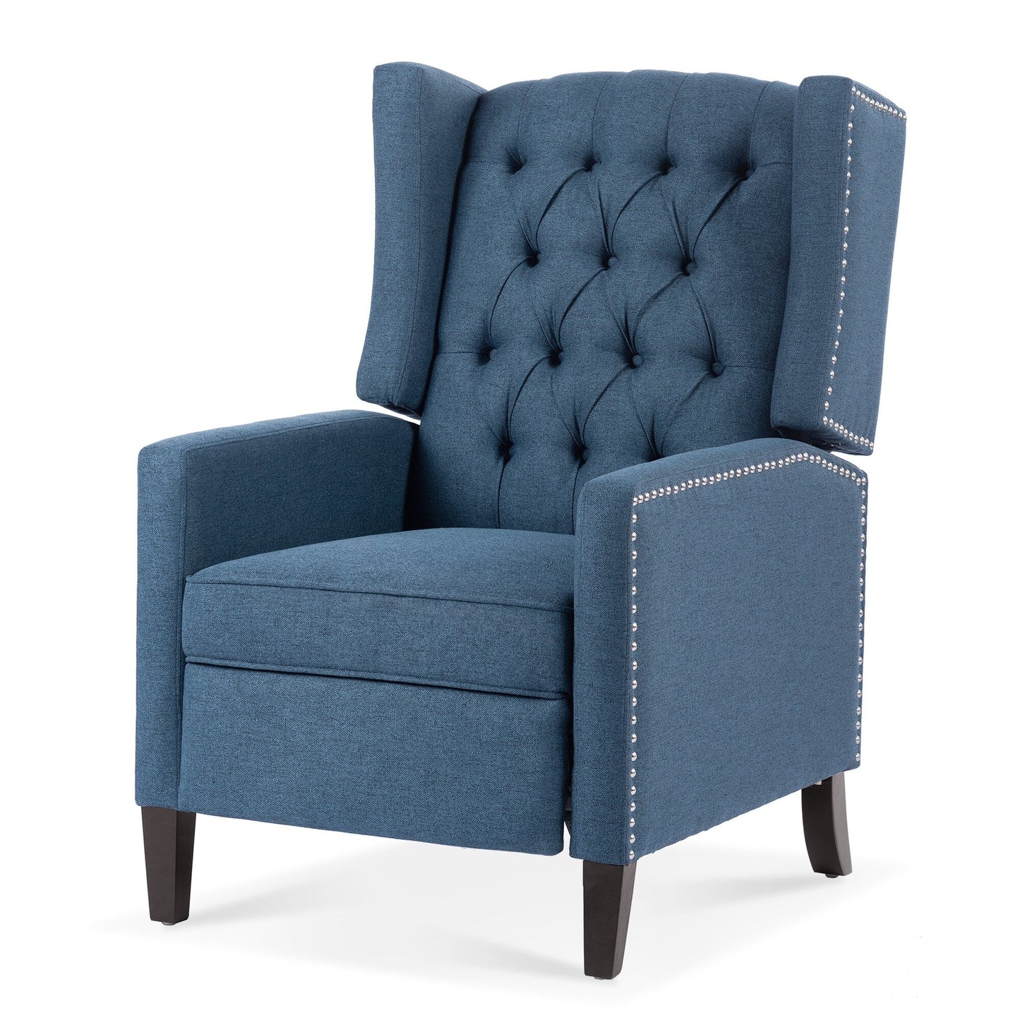 Fauteuil inclinable manuel en tissu large de 27,16 pouces