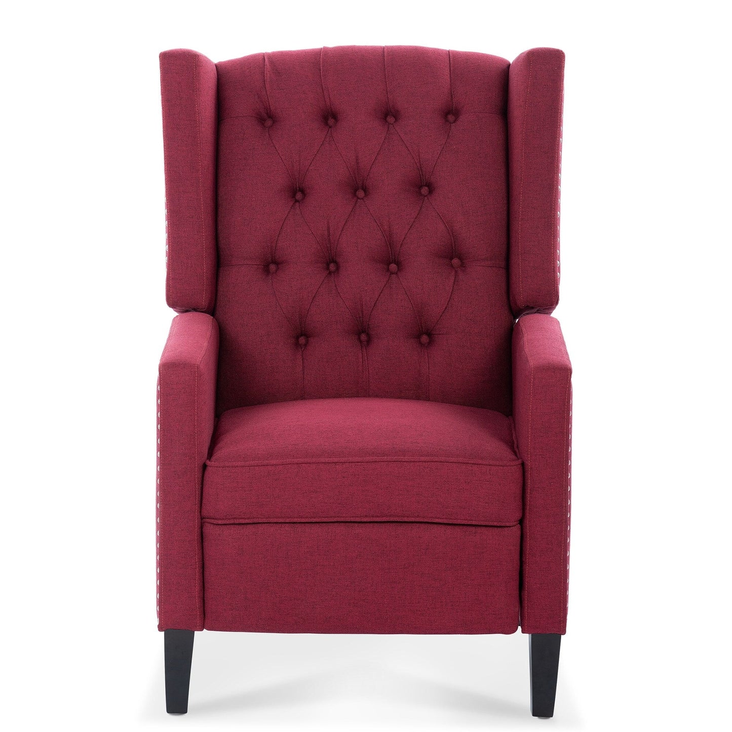 Fauteuil inclinable manuel en tissu large de 27,16 pouces
