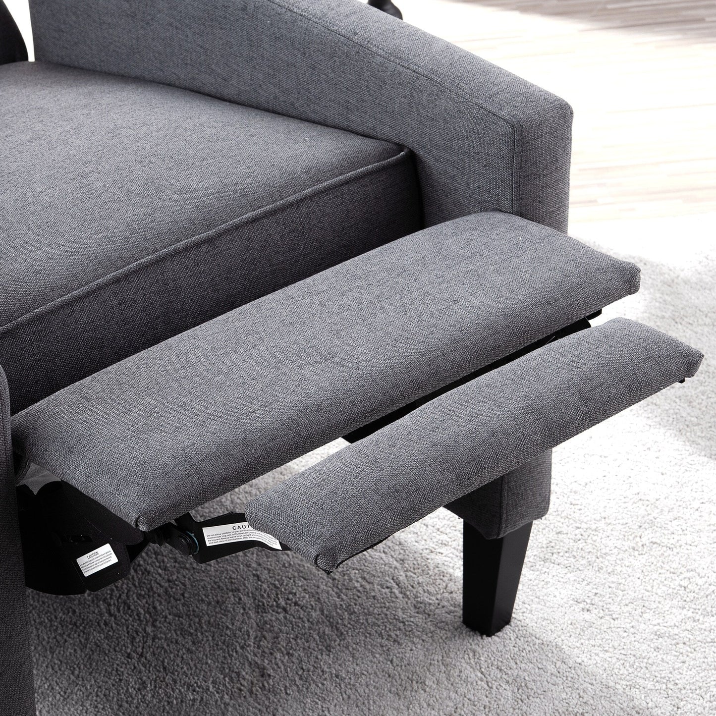 Fauteuil inclinable manuel large de 27,16 pouces
