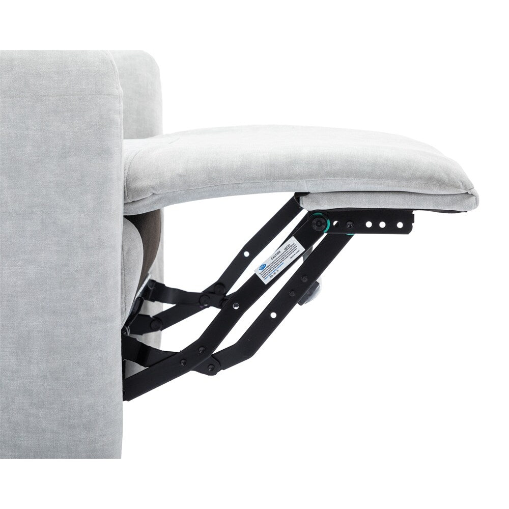 Fauteuil inclinable électrique pivotant à 270 degrés avec support pour téléphone