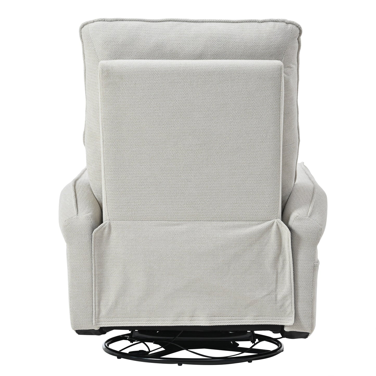Fauteuil inclinable pivotant à 270° pour adultes, fauteuil inclinable pivotant à bascule, petit fauteuil inclinable électrique