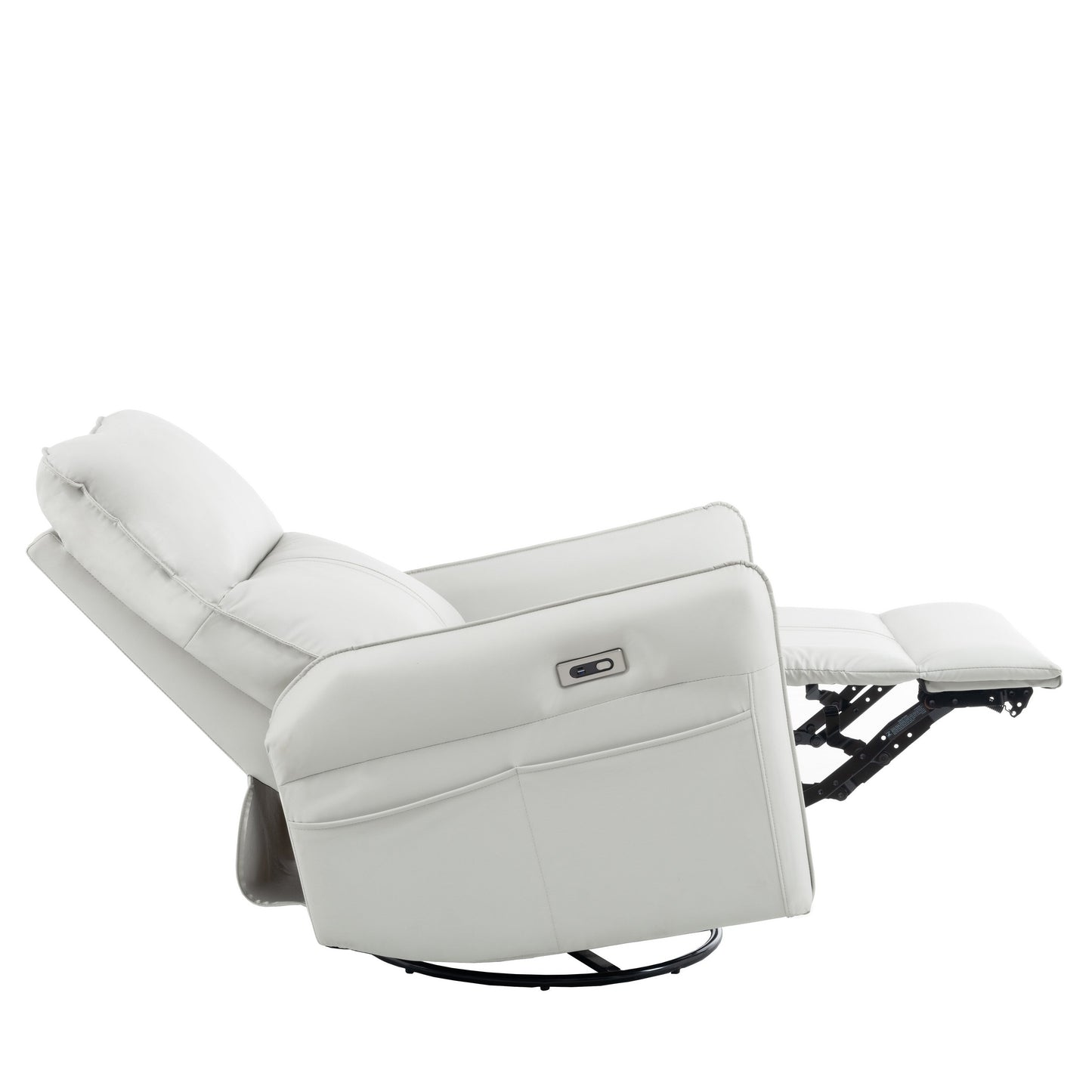 Fauteuil inclinable électrique pivotant à 270° avec ports USB