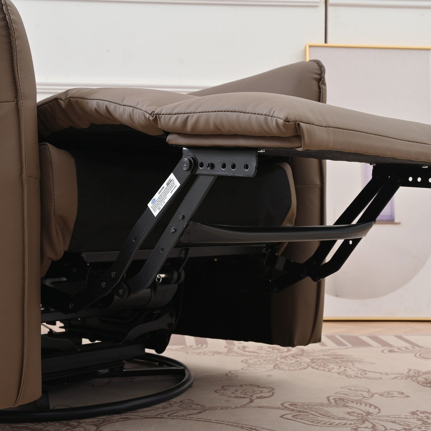 Fauteuil inclinable électrique pivotant à 270° avec ports USB