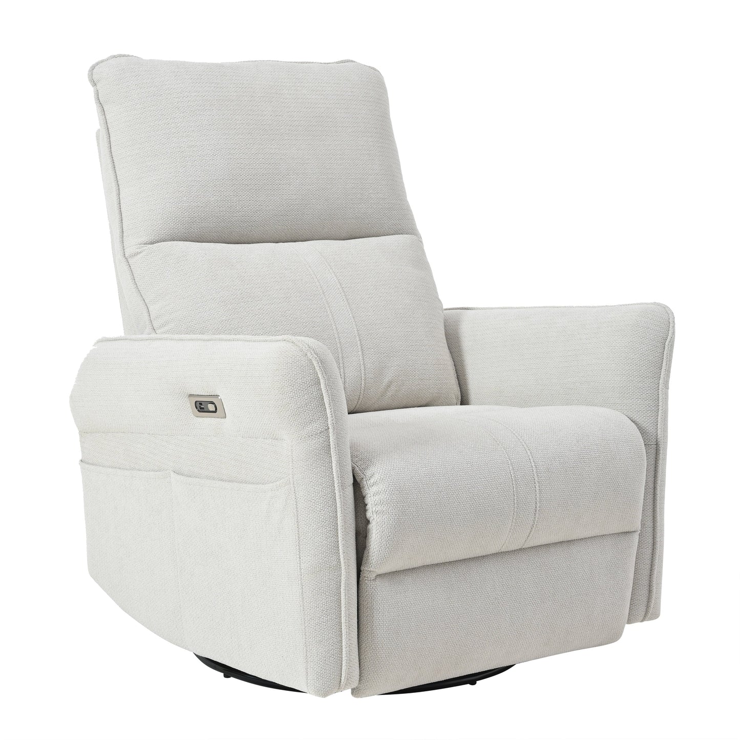 Fauteuil inclinable électrique pivotant à 270° avec ports USB