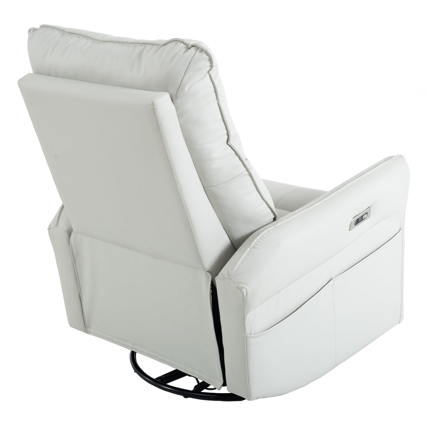 Fauteuil inclinable électrique pivotant à 270° avec ports USB