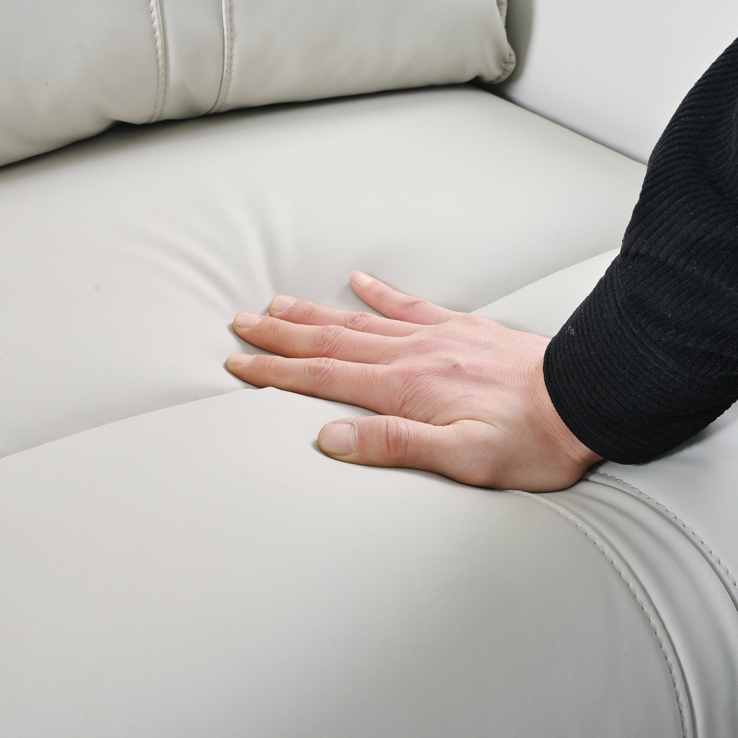 Fauteuil inclinable électrique pivotant à 270° avec ports USB