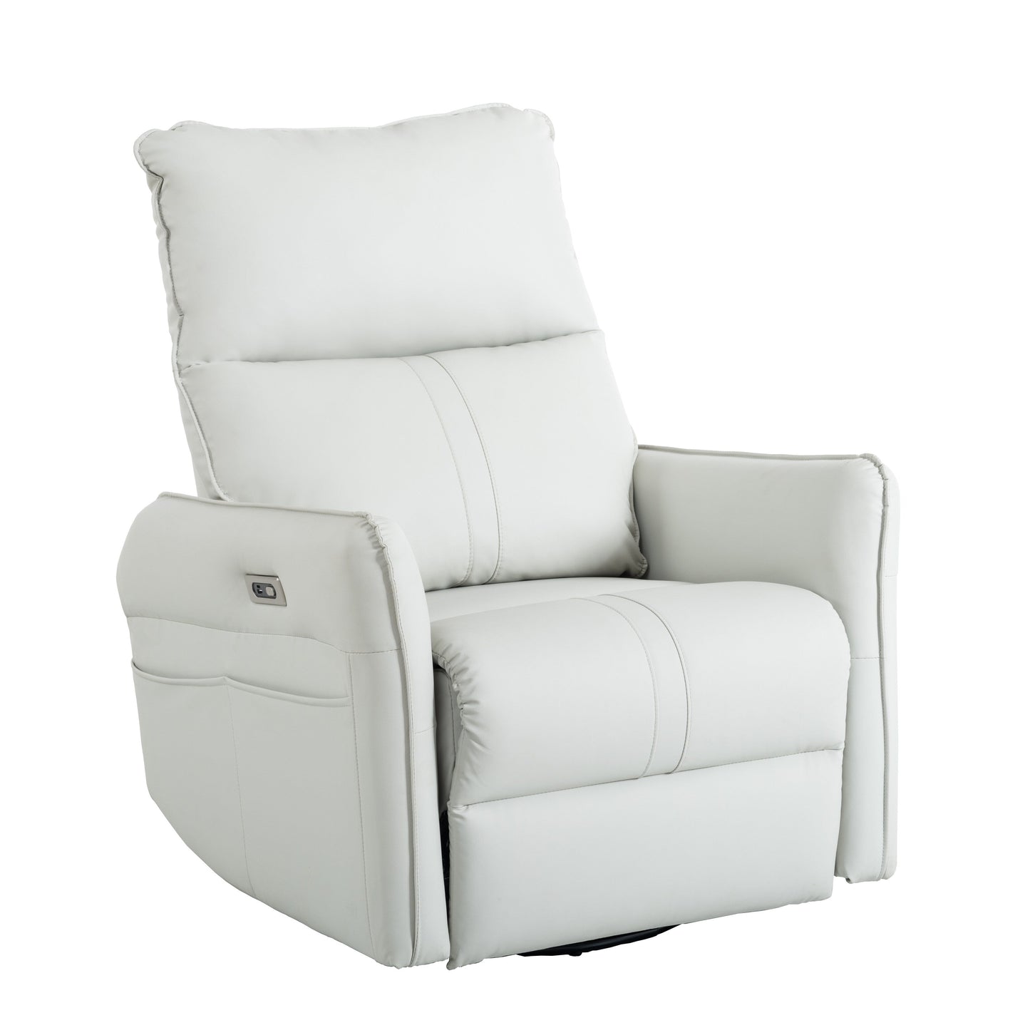 Fauteuil inclinable électrique pivotant à 270° avec ports USB
