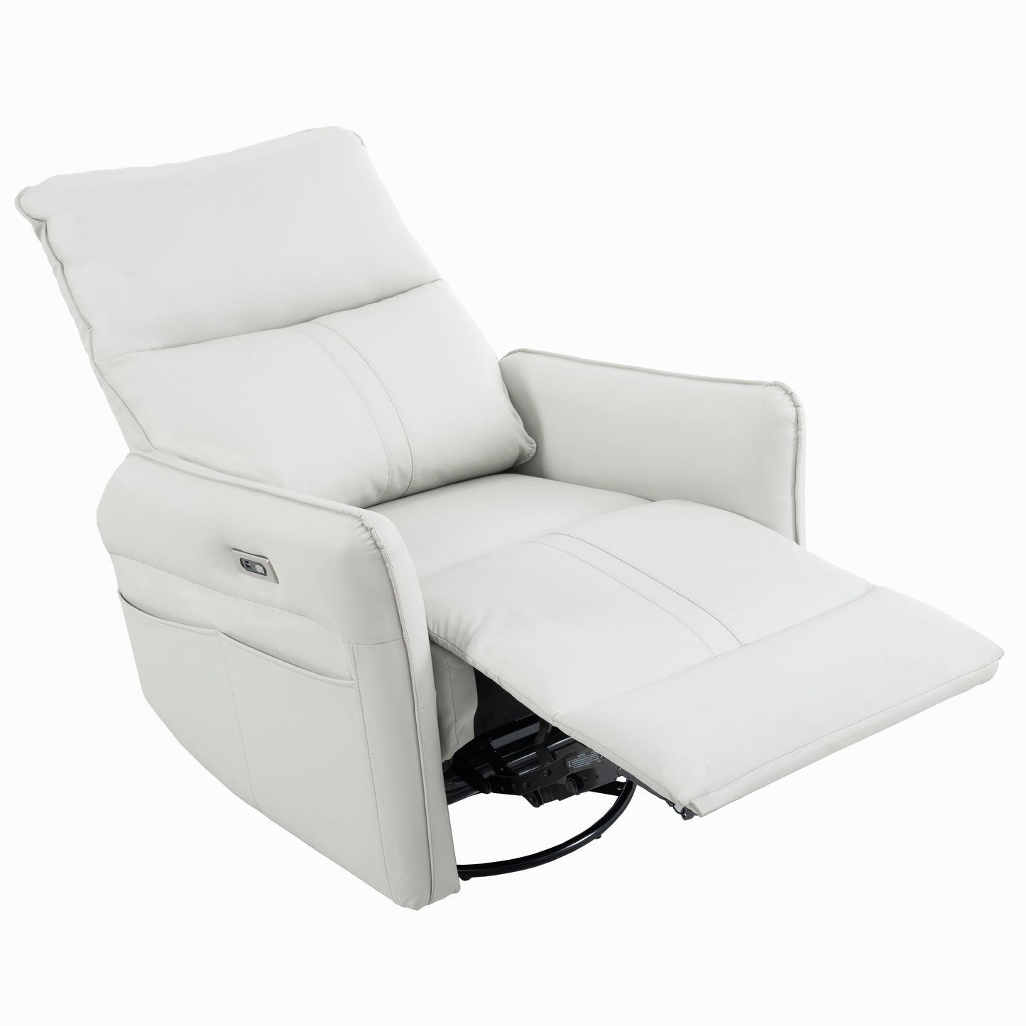 Fauteuil inclinable électrique pivotant à 270° avec ports USB