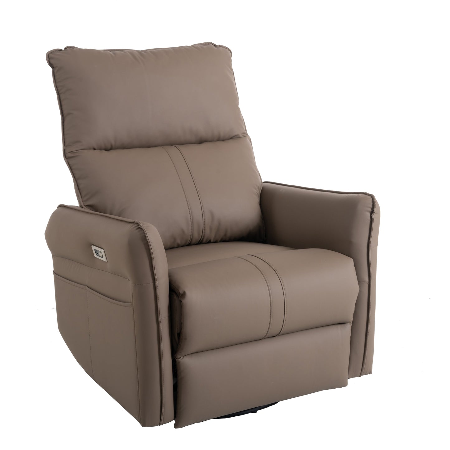 Fauteuil inclinable électrique pivotant à 270° avec ports USB