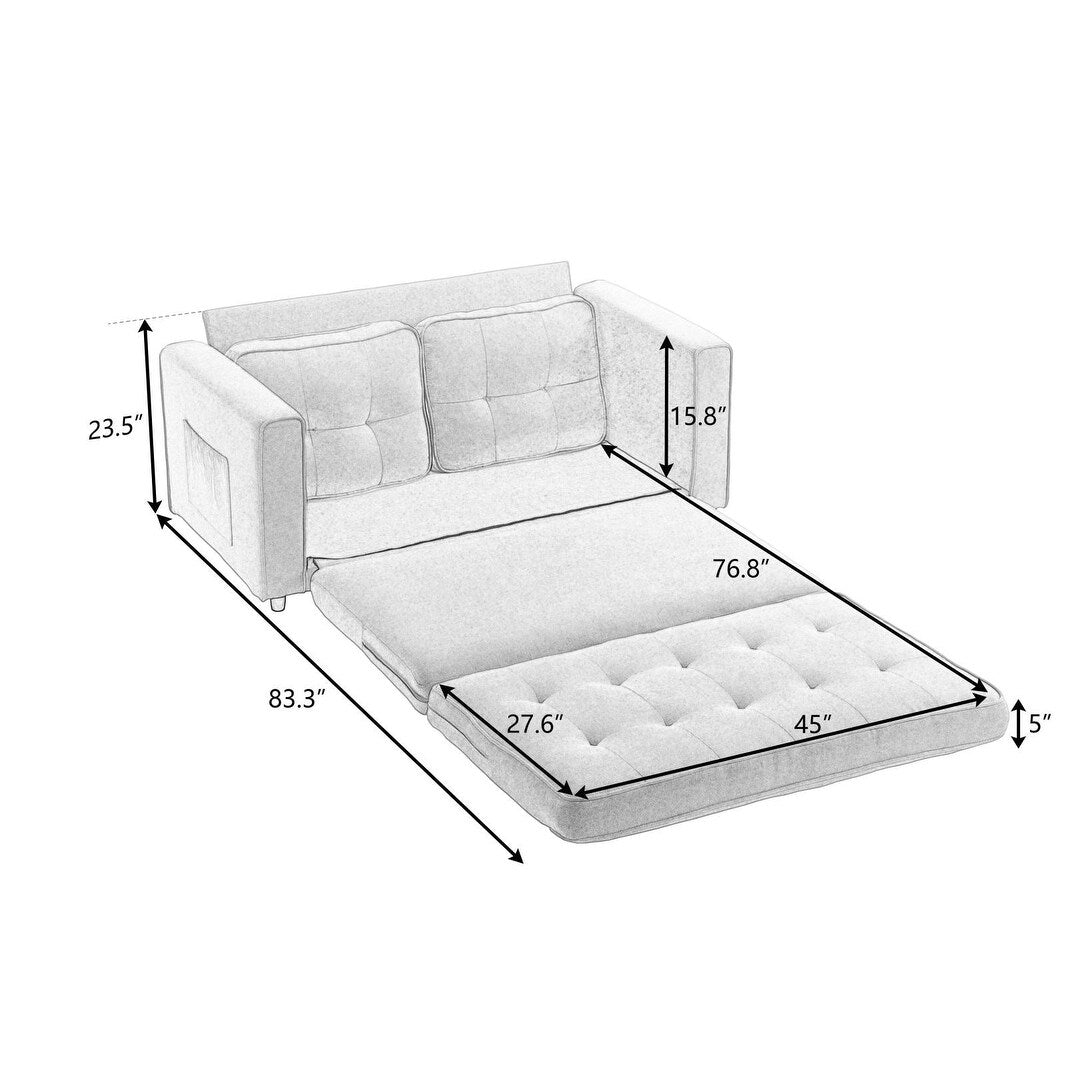 Canapé-lit convertible 3 places, canapé-lit futon, canapé-lit gigogne