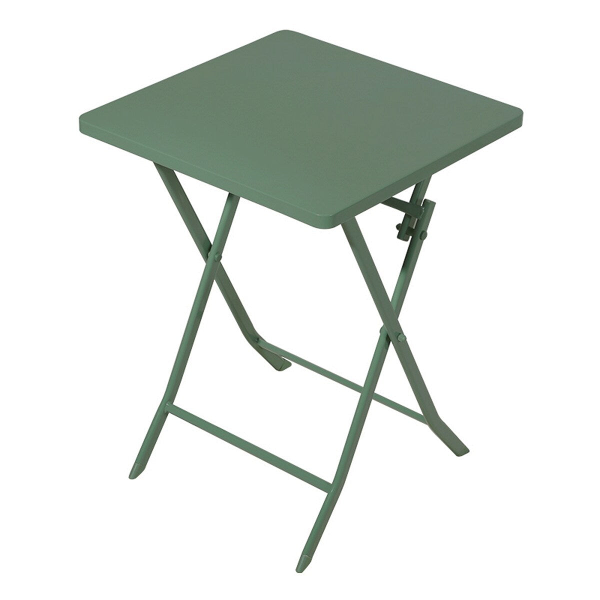 Ensemble bistrot minimaliste 3 pièces pour patio avec table carrée pliable et chaises - 3 pièces