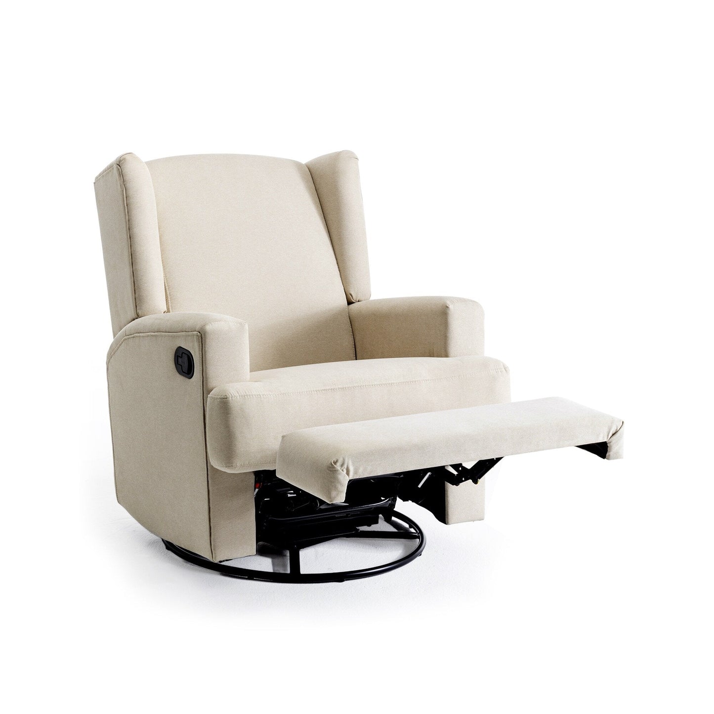 Fauteuil inclinable pivotant manuel de 31 po de largeur, ensemble de 2 pour chambre d'enfant