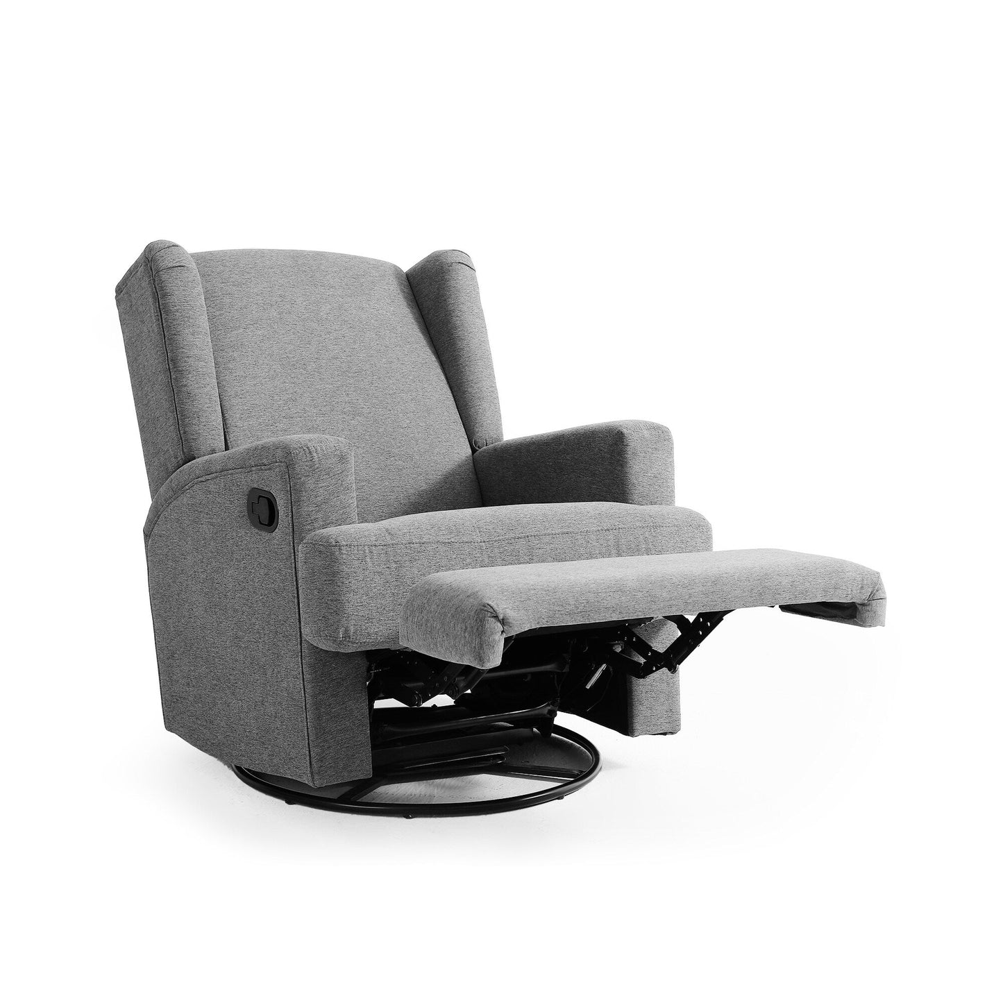 Fauteuil inclinable pivotant manuel de 31 po de largeur, ensemble de 2 pour chambre d'enfant