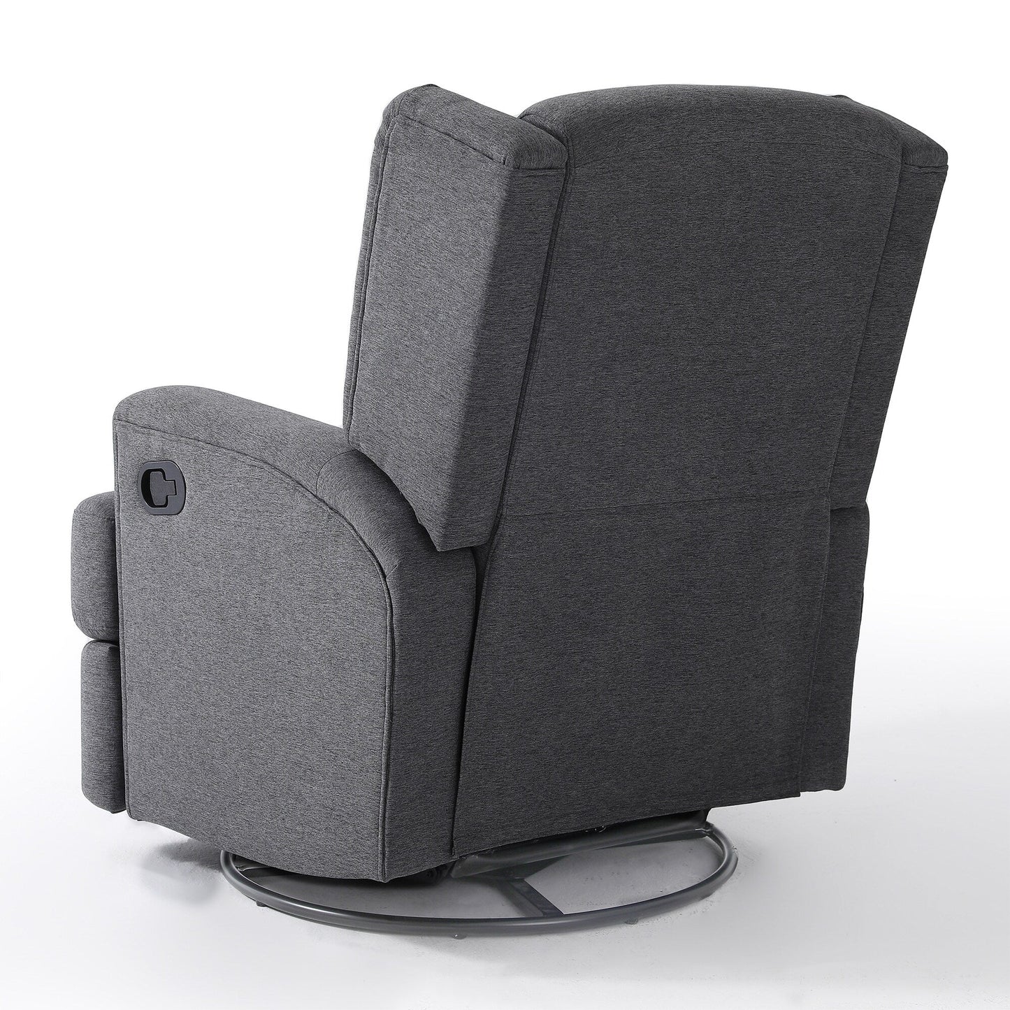 Fauteuil inclinable pivotant manuel de 31 po de largeur, ensemble de 2 pour chambre d'enfant
