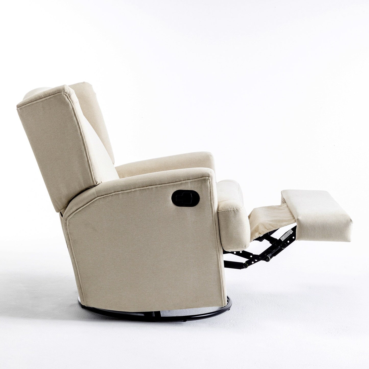 Fauteuil inclinable pivotant manuel de 31 po de largeur, ensemble de 2 pour chambre d'enfant