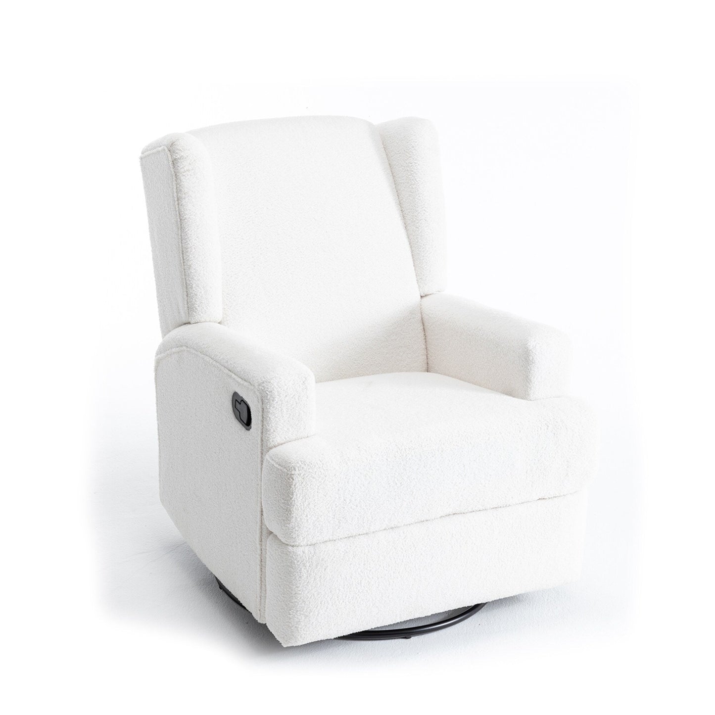 Fauteuil inclinable pivotant manuel de 31 po de largeur, ensemble de 2 pour chambre d'enfant