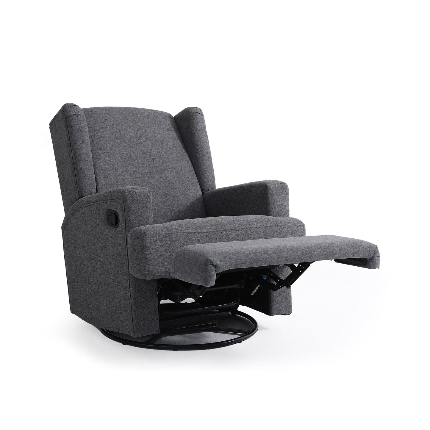 Fauteuil inclinable pivotant manuel de 31 po de largeur, ensemble de 2 pour chambre d'enfant