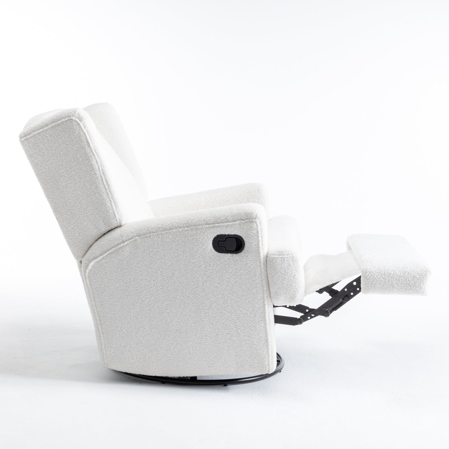 Fauteuil inclinable pivotant manuel de 31 po de largeur, ensemble de 2 pour chambre d'enfant