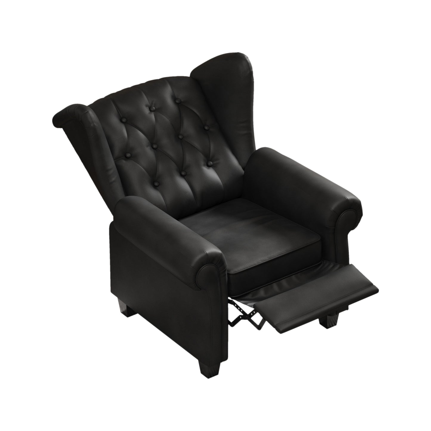Fauteuil capitonné réglable 35.04 avec pieds robustes