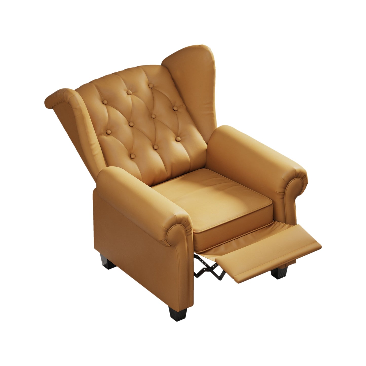 Fauteuil capitonné réglable 35.04 avec pieds robustes