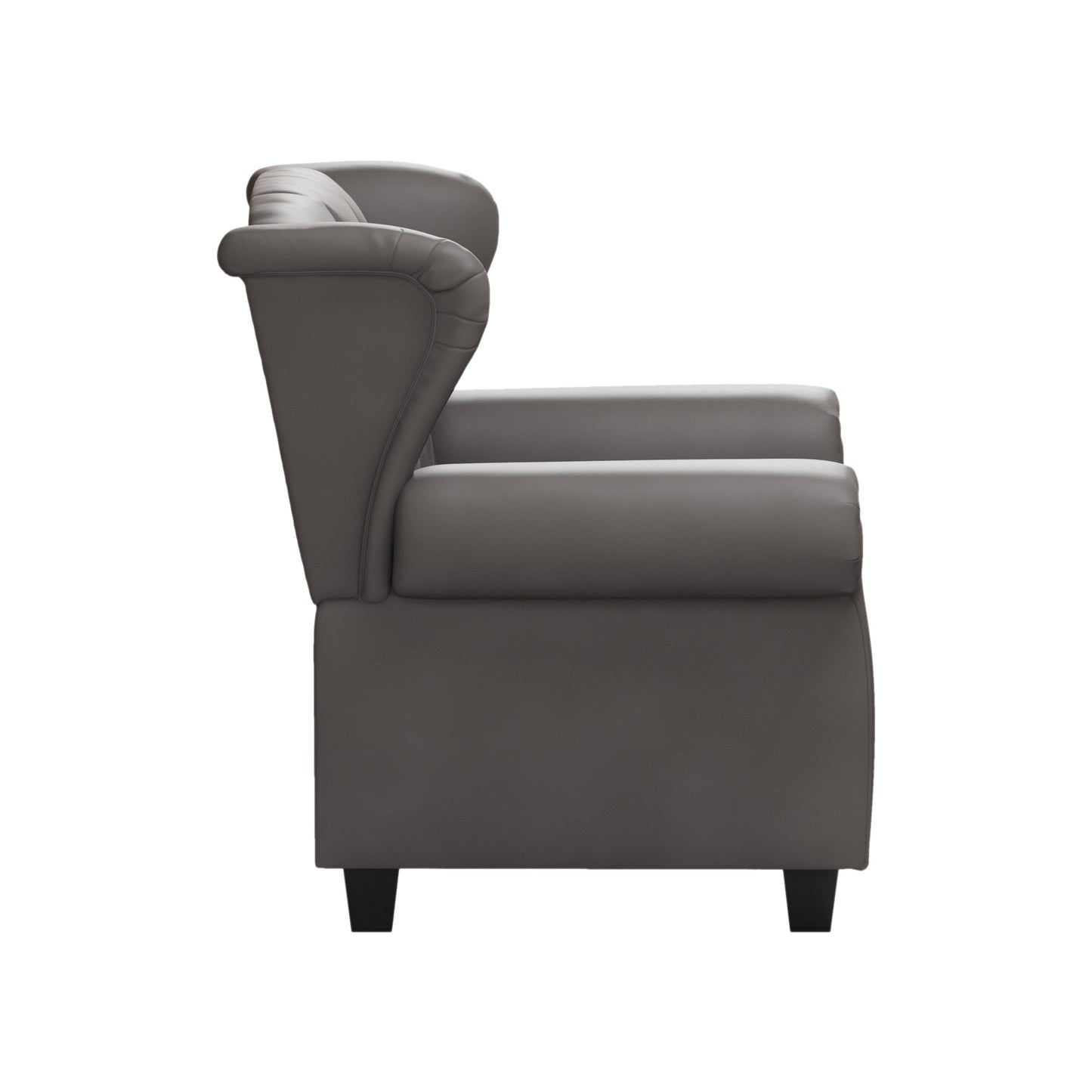 Fauteuil capitonné réglable 35.04 avec pieds robustes