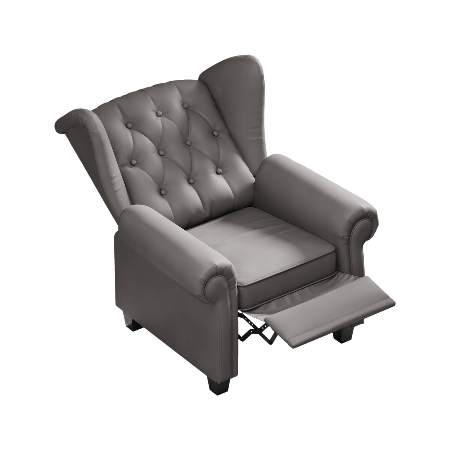 Fauteuil capitonné réglable 35.04 avec pieds robustes