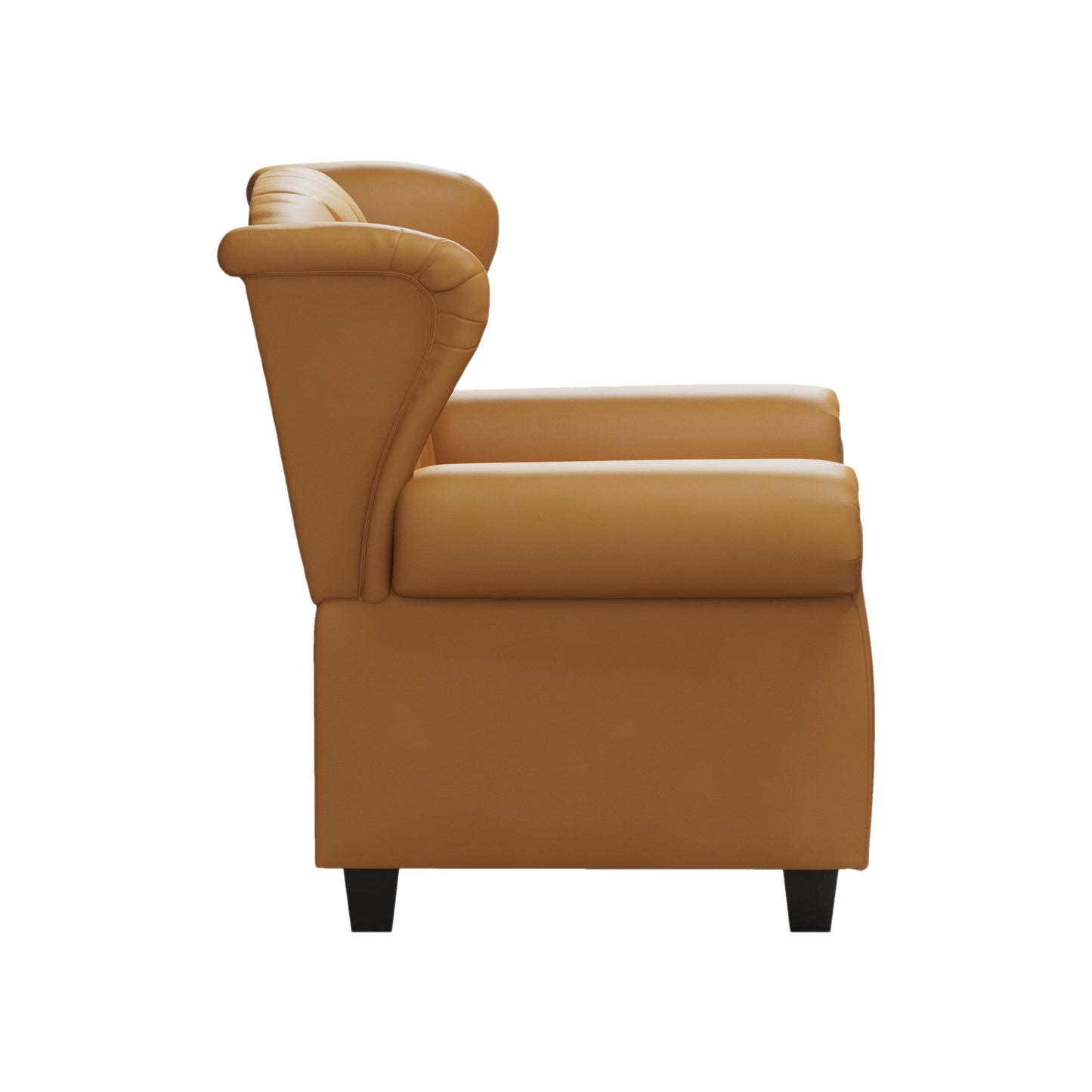 Fauteuil capitonné réglable 35.04 avec pieds robustes