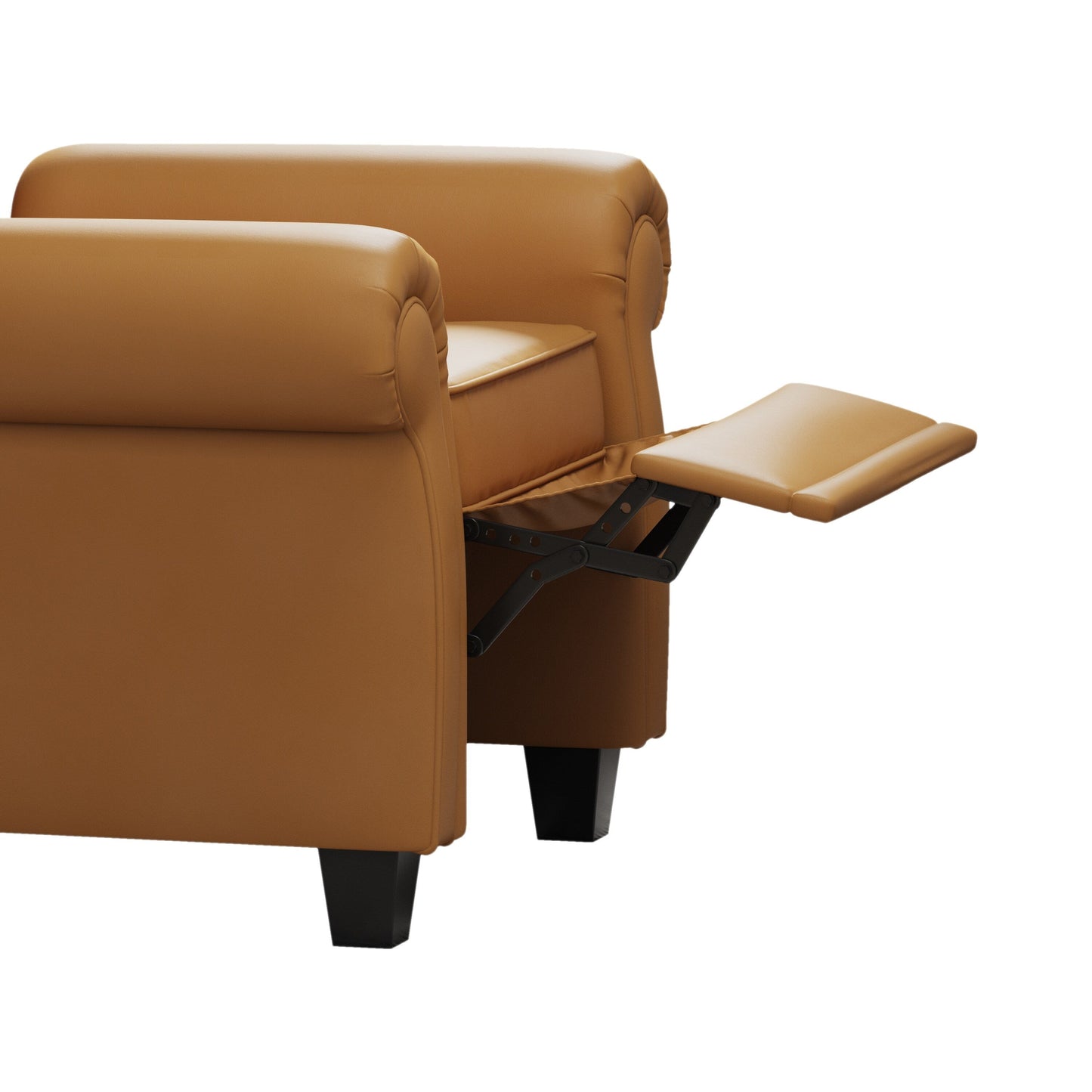 Fauteuil capitonné réglable 35.04 avec pieds robustes