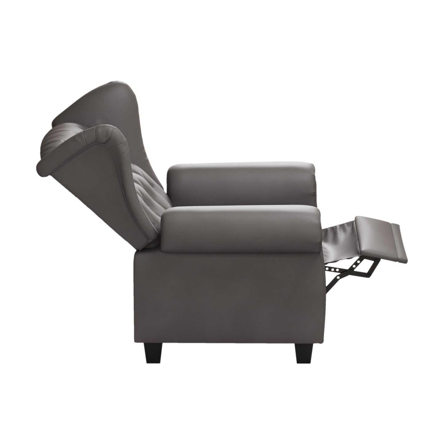 Fauteuil capitonné réglable 35.04 avec pieds robustes
