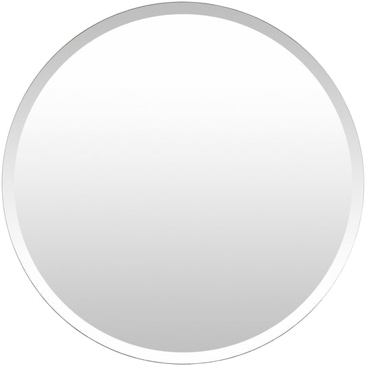 Miroir rond biseauté moderne Mei d'Artistic Weavers