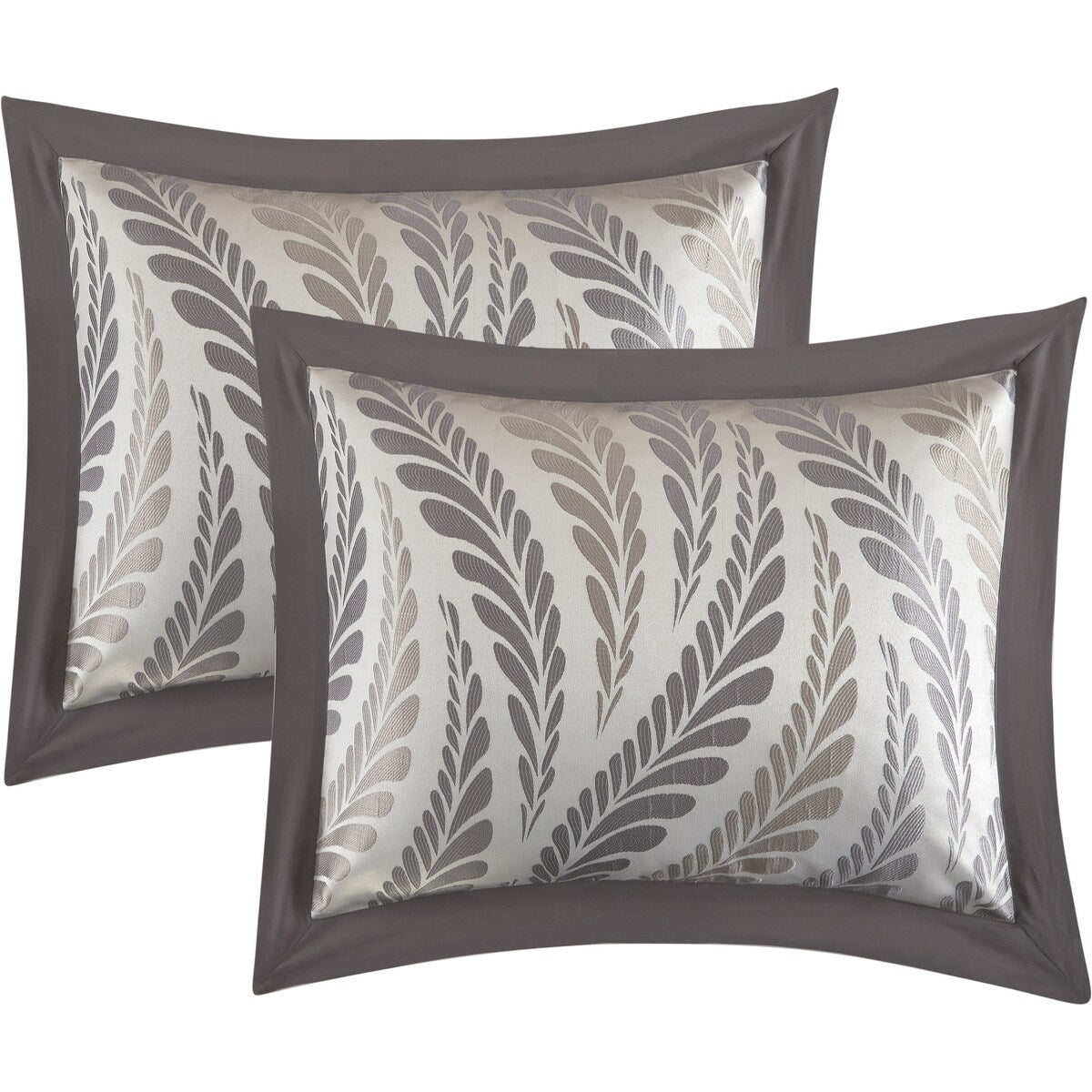 Parure de lit Nanshing Caspa 7 pièces au motif feuilles chic