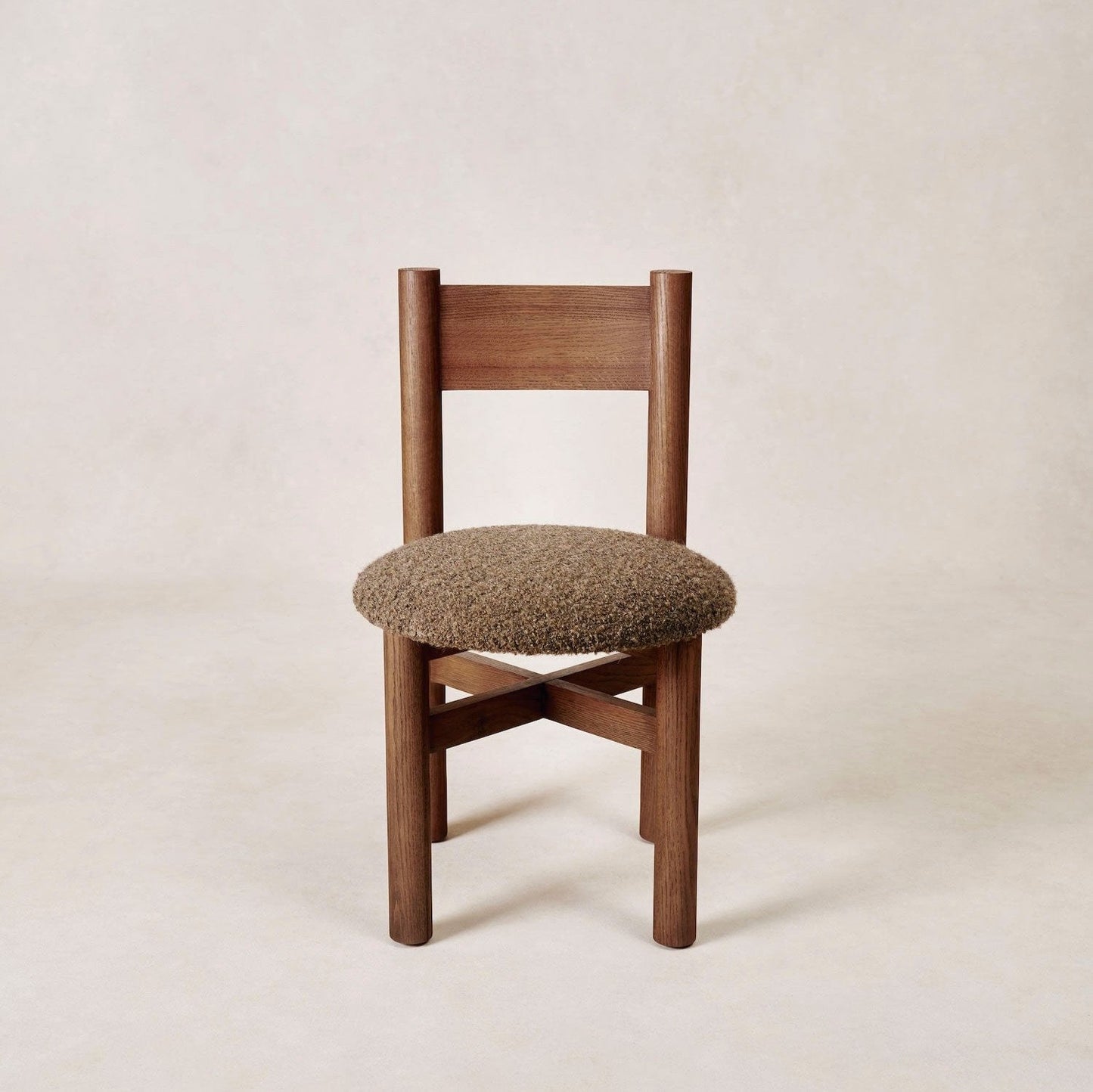Chaise de salle à manger Teddy - Moka