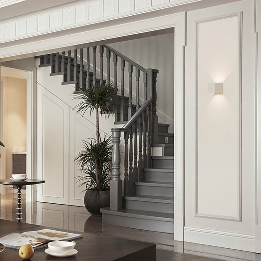 Applique murale LED moderne et étanche en aluminium avec faisceau réglable, 10 W, 4 000 K, blanc froid, pour intérieur et extérieur