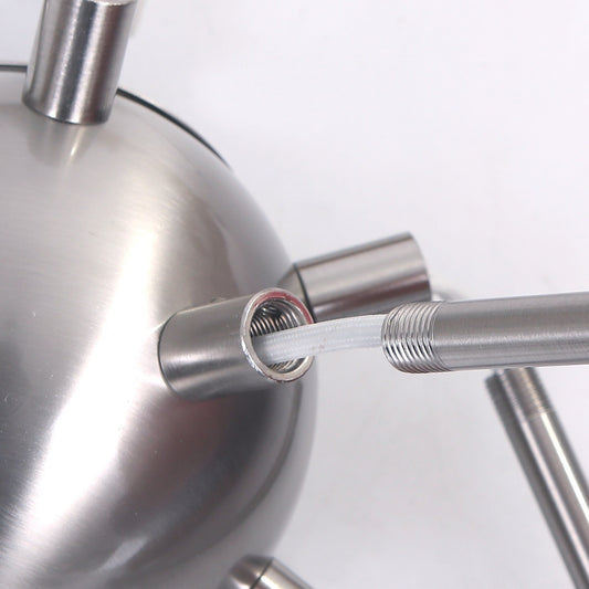 Lustre moderne Spoutnik à 10 lumières réglables pour cuisine, salle à manger, salon, chambre à coucher - N/A