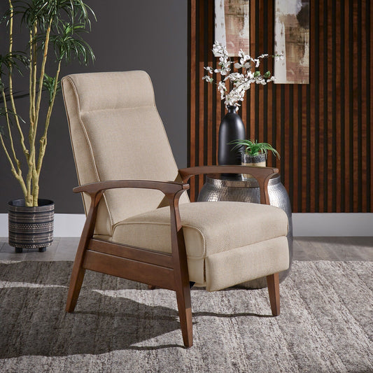 Fauteuil inclinable large Notker 25,75 pouces de style milieu du siècle par iNSPIRE Q Modern