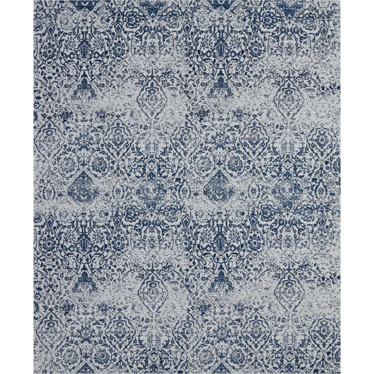 Tapis contemporain Nourison Damas vieilli
