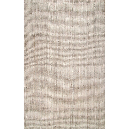Tapis de ferme en jute uni Nuloom Ashli