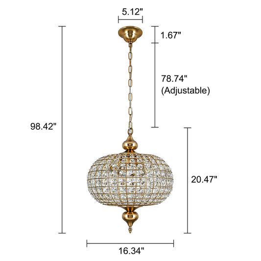 Lustre rétro français à 4 ou 5 lumières en laiton antique avec globe en cristal et suspension pour îlot de cuisine