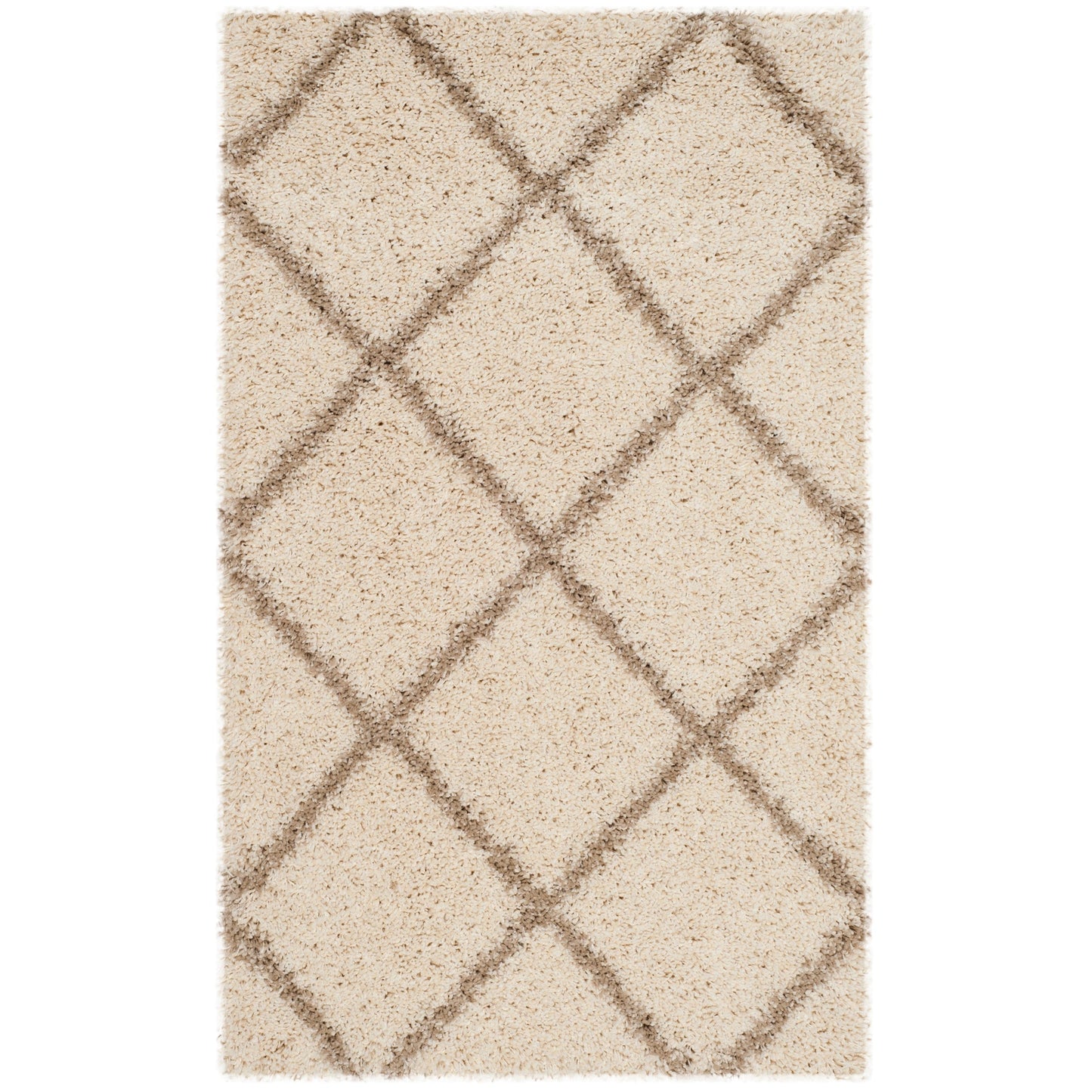 Tapis SAFAVIEH Hudson Shag Raili Diamond Trellis de 5 cm d'épaisseur