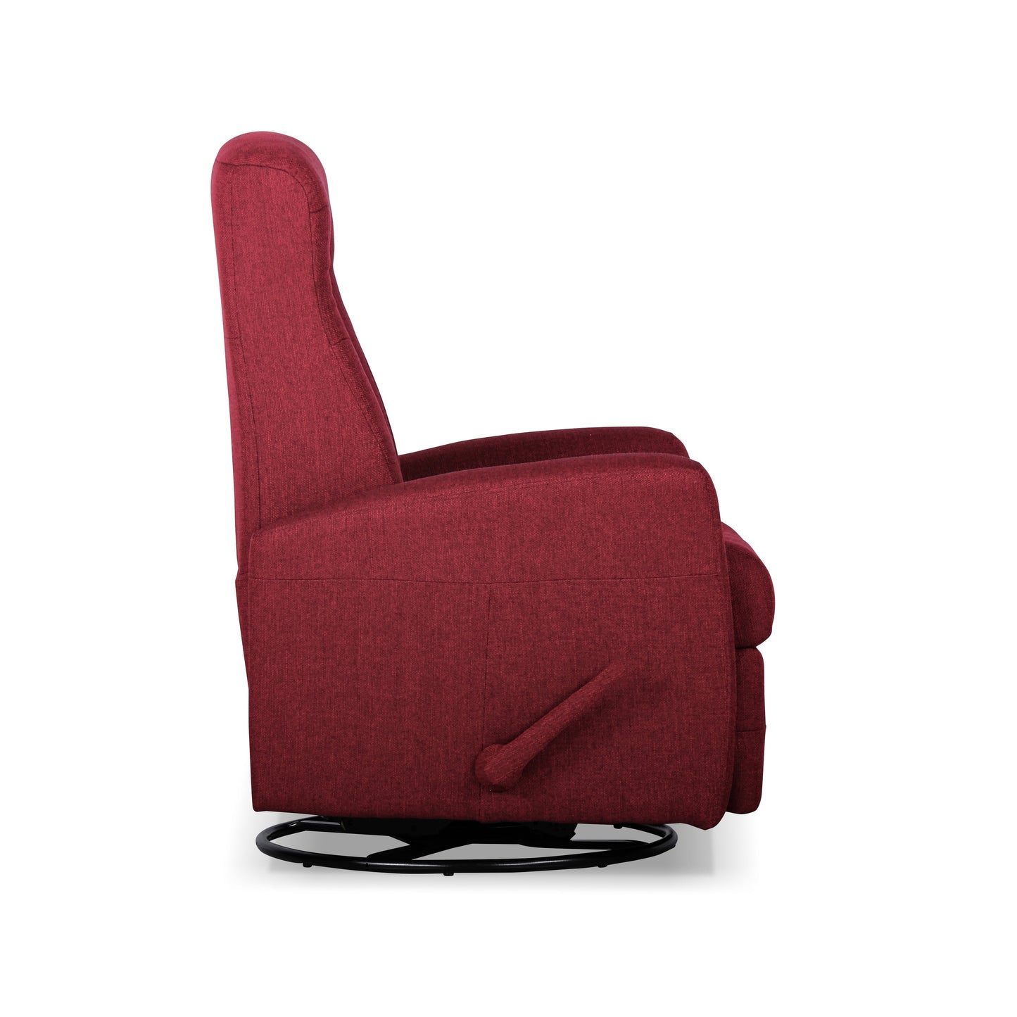 Fauteuil inclinable pivotant à bascule de 29,5 pouces de largeur
